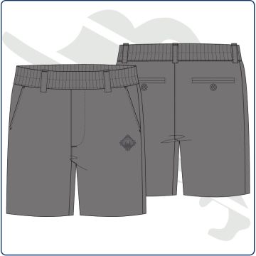 Pantalón de uniforme infantil corto